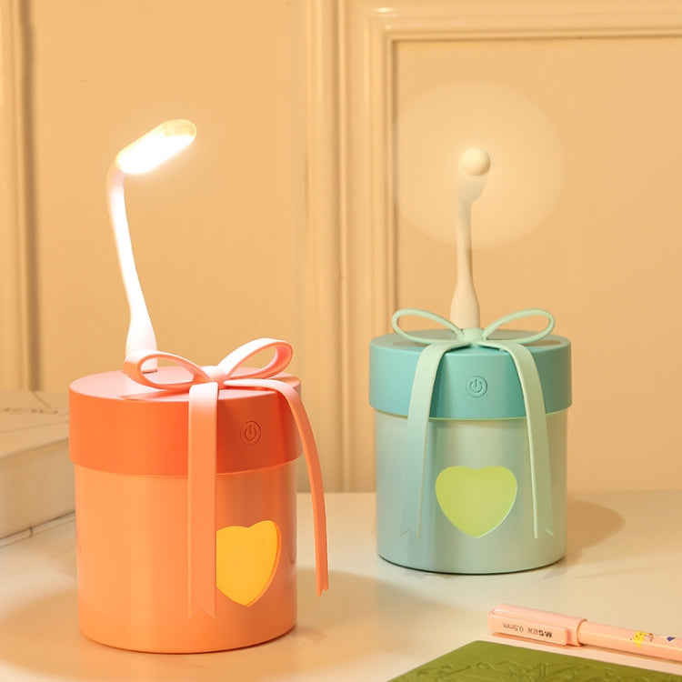 Creative Gift Box Style Air Humidifier USB Three-in-one Multifunctional Air Humidifier with Night Light