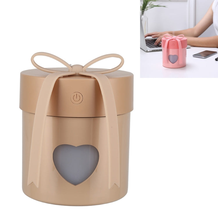 Creative Gift Box Style Air Humidifier USB Three-in-one Multifunctional Air Humidifier with Night Light