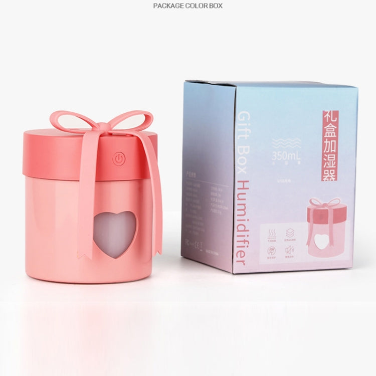 Creative Gift Box Style Air Humidifier USB Three-in-one Multifunctional Air Humidifier with Night Light