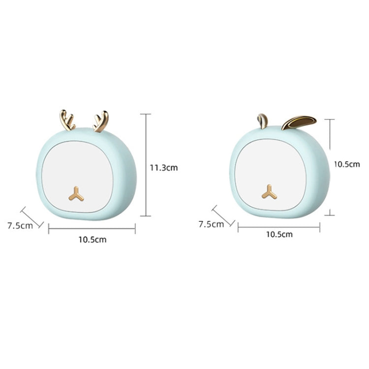 Creative Multifunctional USB Charging Reading Lamp Bedside Soft Night Light, Style:Deer(Pink)