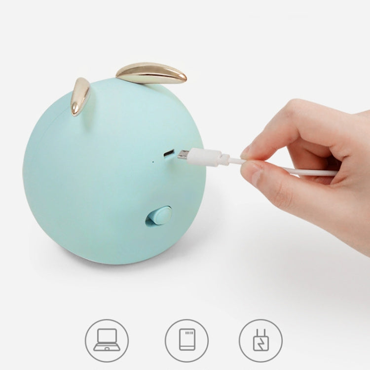 Creative Multifunctional USB Charging Reading Lamp Bedside Soft Night Light, Style:Deer(Pink)