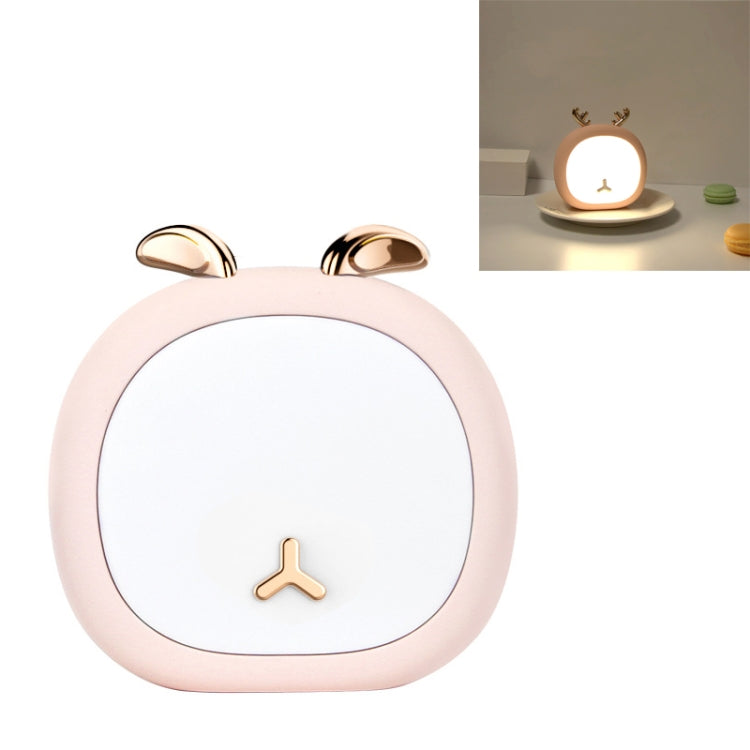 Creative Multifunctional USB Charging Reading Lamp Bedside Soft Night Light, Style:Rabbit