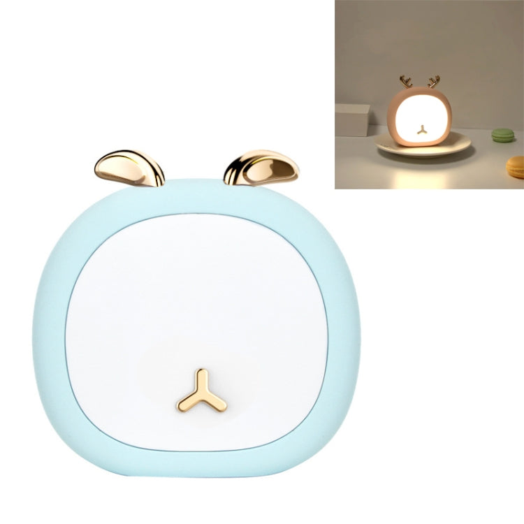 Creative Multifunctional USB Charging Reading Lamp Bedside Soft Night Light, Style:Rabbit