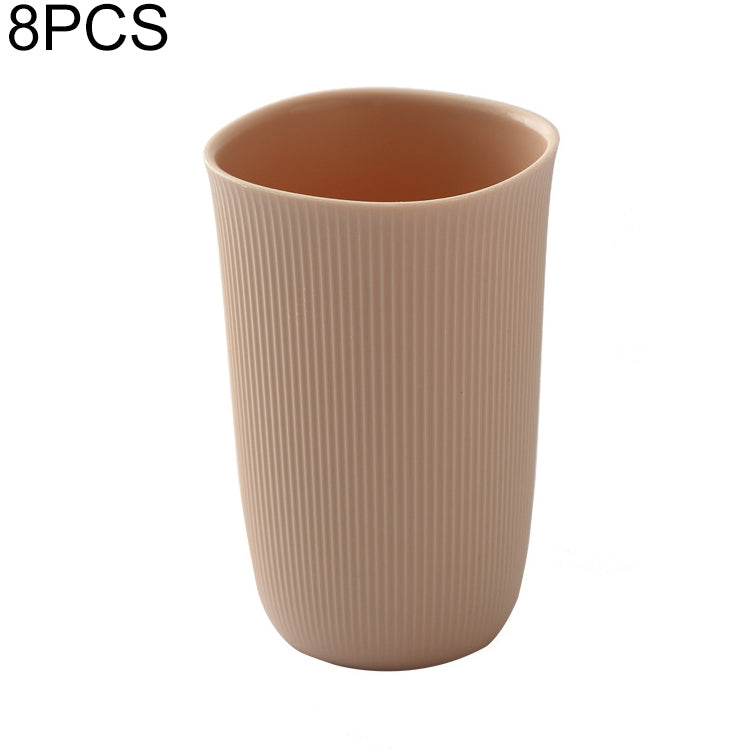 8 PCS Mouthwash Toothbrush Cup Household Couple Wash Cup, Capacity:About 360ml