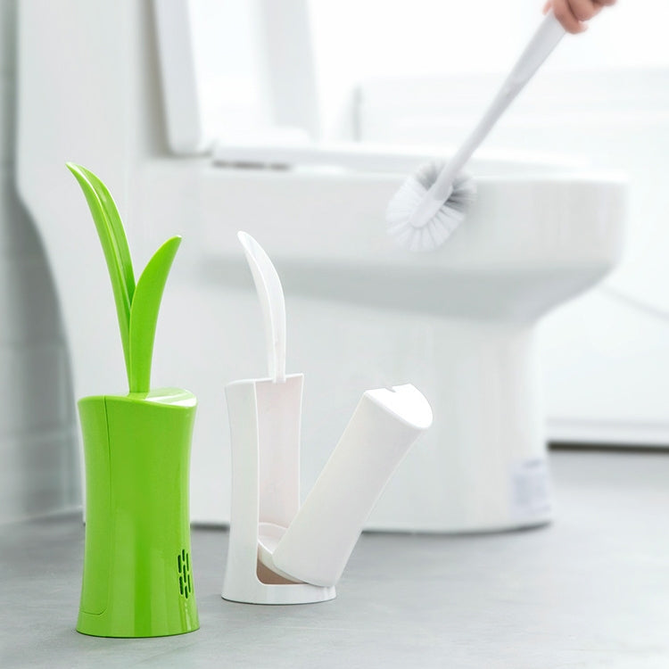 Creative Grass Shape Toilet Brush Bathroom Long Handle Toilet Brush