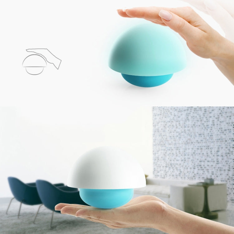 USB Tumbler Bedside Feeding Intelligent Touch Adjustment Mushroom Atmosphere Night Light(Yellow)