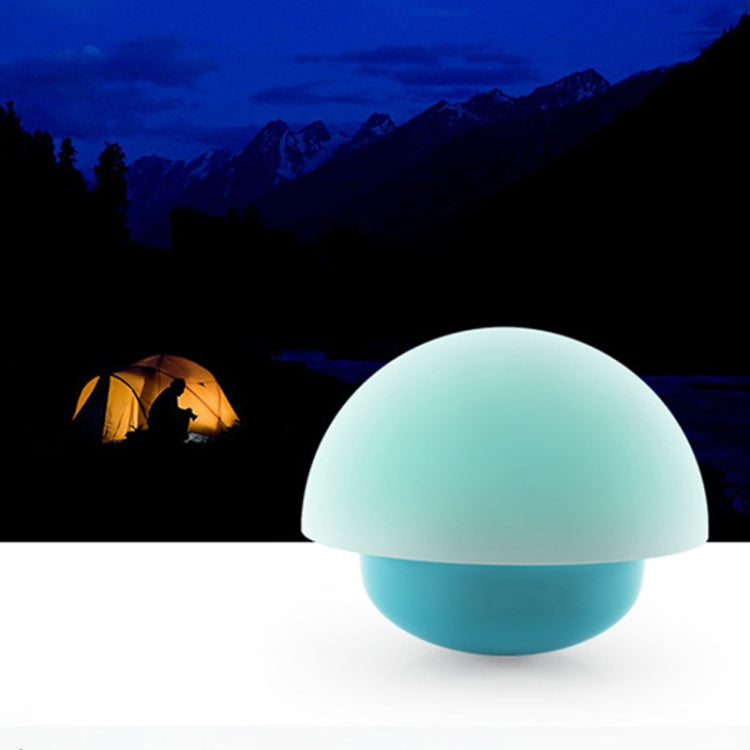 USB Tumbler Bedside Feeding Intelligent Touch Adjustment Mushroom Atmosphere Night Light(Yellow)