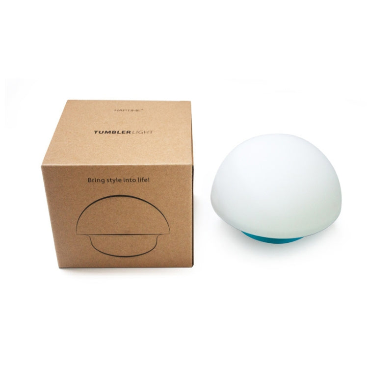 USB Tumbler Bedside Feeding Intelligent Touch Adjustment Mushroom Atmosphere Night Light(Yellow)