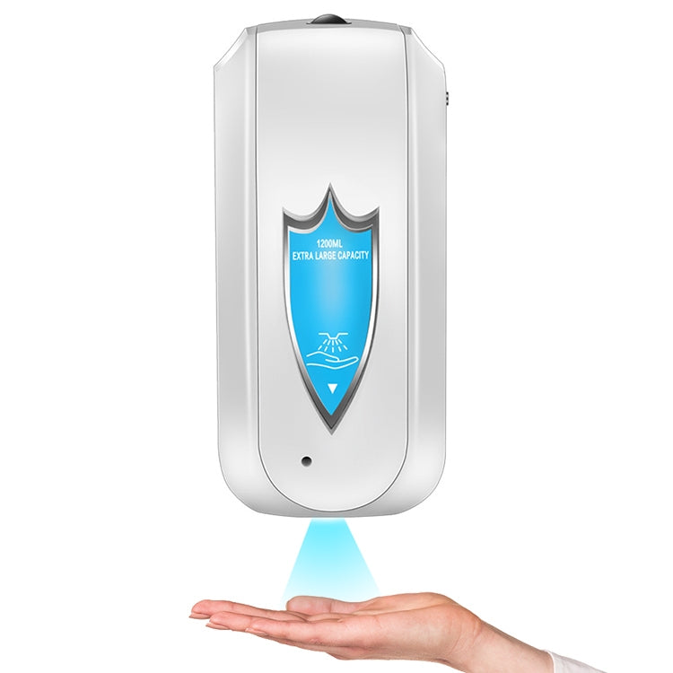 1200ML Automatic Sensor Soap Dispenser USB Rechargeable Wall-mounted Alcohol Disinfection Hand Washing Machine, Product specifications: Spray Type