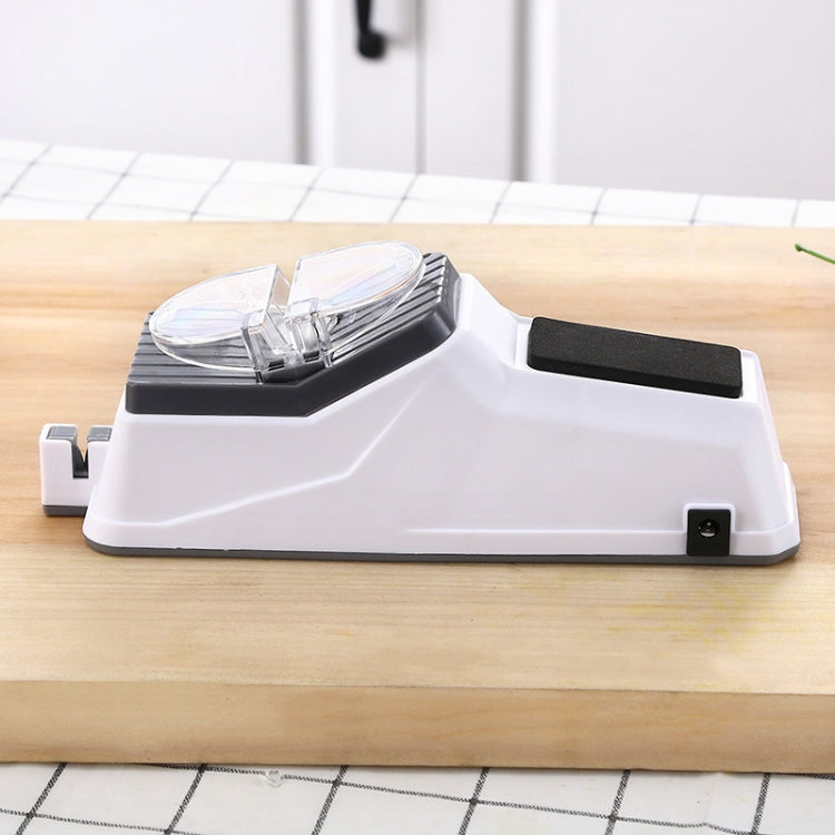 Electric Knife Sharpener Kitchen Tool Automatic Sharpener, Specification: USB Model
