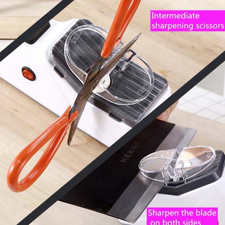 Electric Knife Sharpener Kitchen Tool Automatic Sharpener, Specification: USB Model