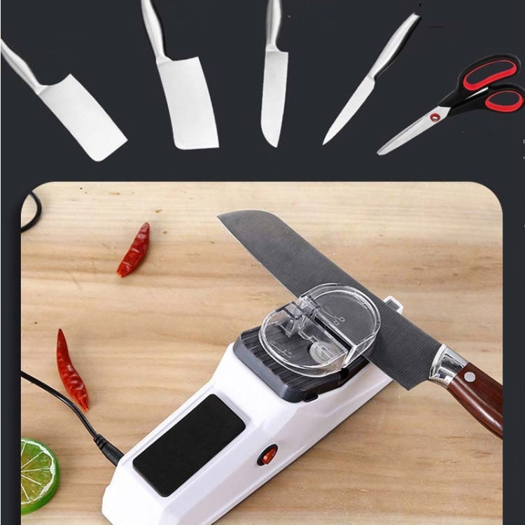 Electric Knife Sharpener Kitchen Tool Automatic Sharpener, Specification: USB Model