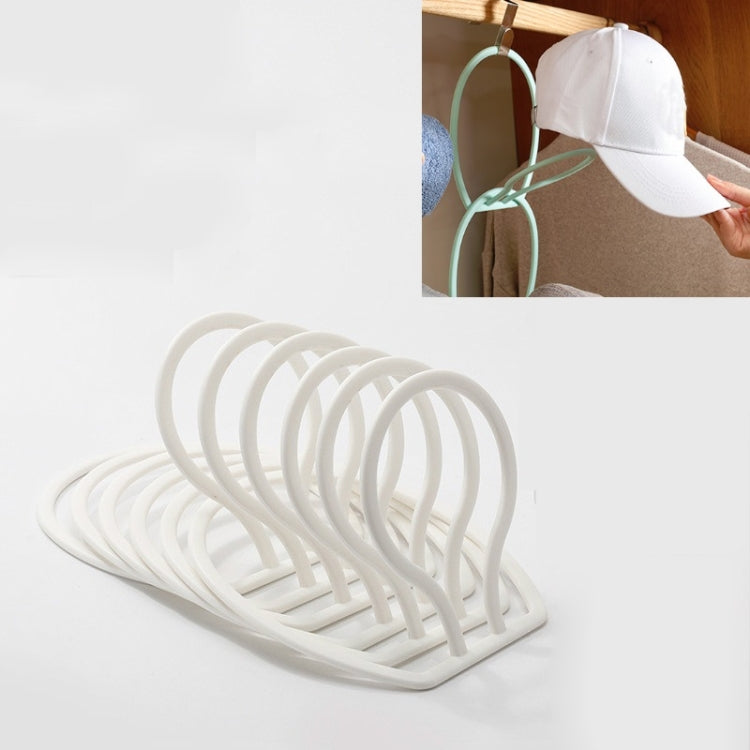 6 PCS Multifunctional Hat Storage And Drying Rack Behind The Door Dormitory Scarf Bag Hook