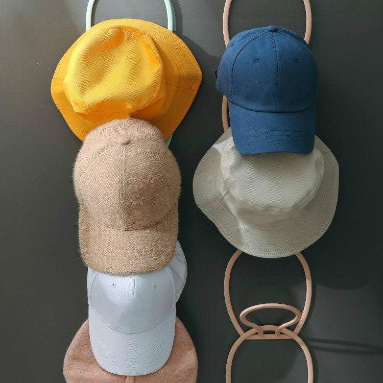 6 PCS Multifunctional Hat Storage And Drying Rack Behind The Door Dormitory Scarf Bag Hook