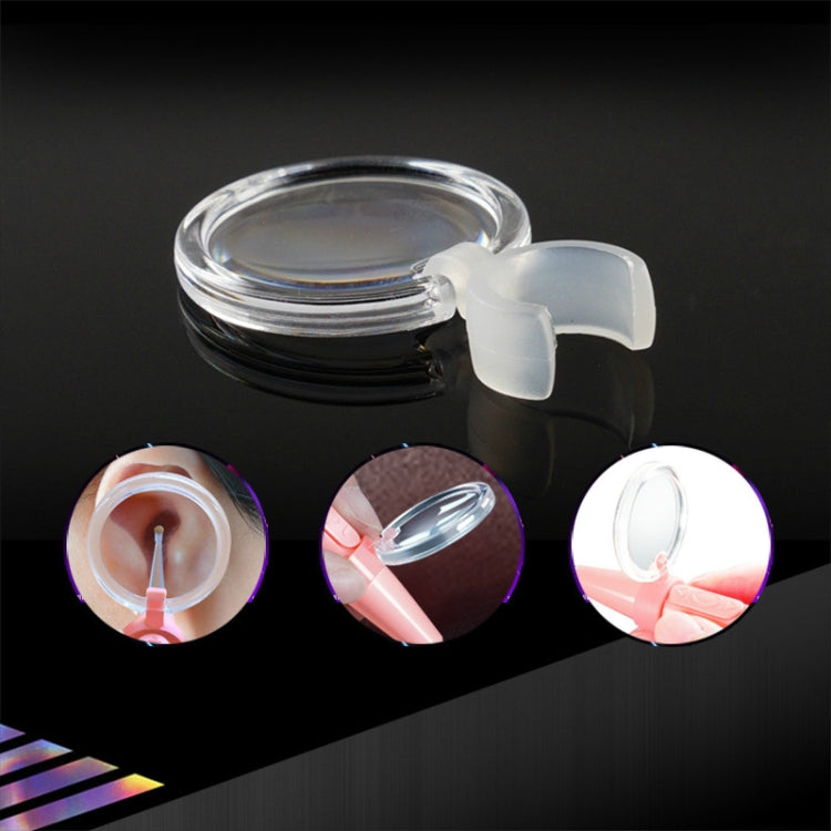 10 PCS Earpick Magnifier Portable Rotatable Earwax Auxiliary Tool