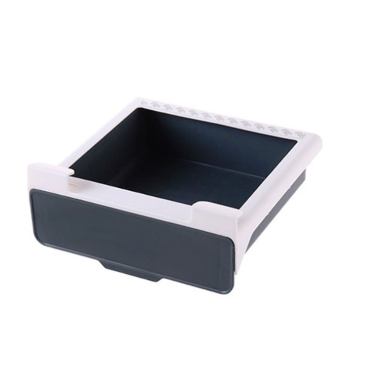 2 PCS Hidden Drawer Storage Box Sticky Cabinet Partition Hanging Storage Box