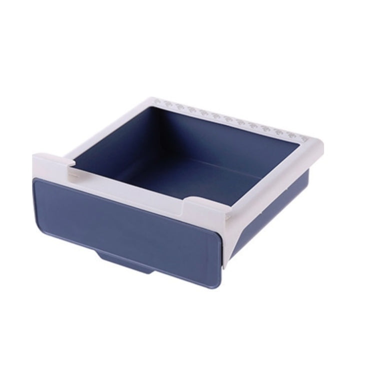 2 PCS Hidden Drawer Storage Box Sticky Cabinet Partition Hanging Storage Box