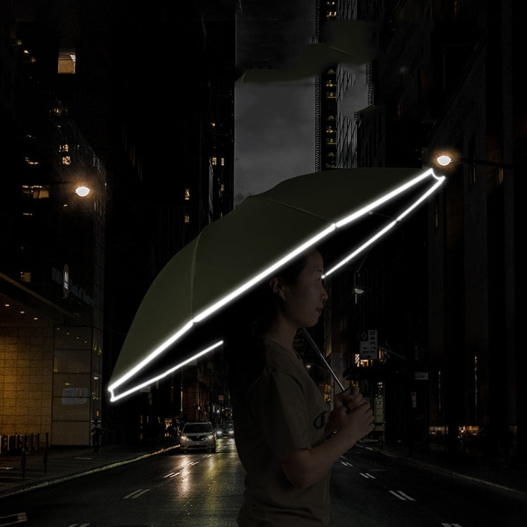 Reflective Automatic Umbrella Car Reverse Folding Vinyl Sunscreen Anti-ultraviolet Sun Umbrella Sunny Rain Umbrella