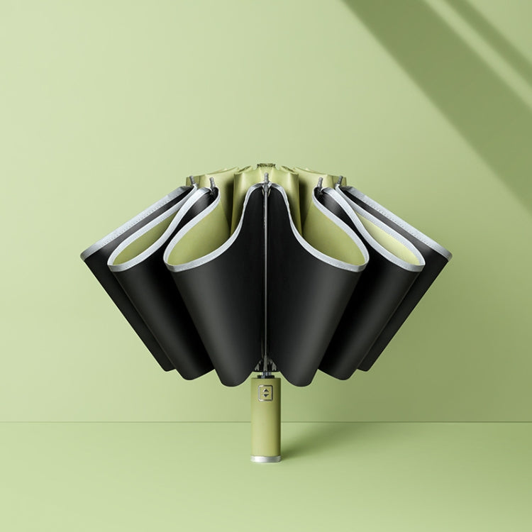 Reflective Automatic Umbrella Car Reverse Folding Vinyl Sunscreen Anti-ultraviolet Sun Umbrella Sunny Rain Umbrella