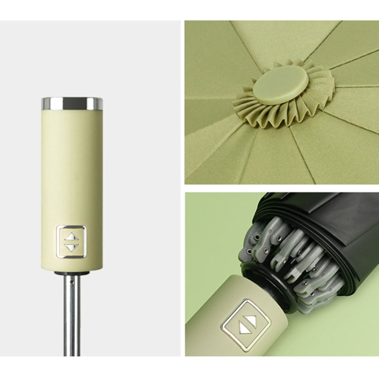 Reflective Automatic Umbrella Car Reverse Folding Vinyl Sunscreen Anti-ultraviolet Sun Umbrella Sunny Rain Umbrella