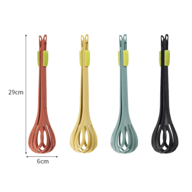 3 PCS Multifunctional Kitchen Whisk Hand Mixer Bread Clip Baking Supplies Random Colour Delivery