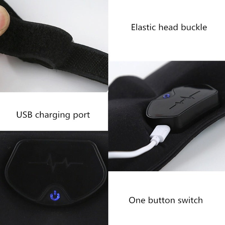 Charge Pulse Smart Sleep Eye Mask Massage Eye Fatigue Relief Eye Protection Head Massager