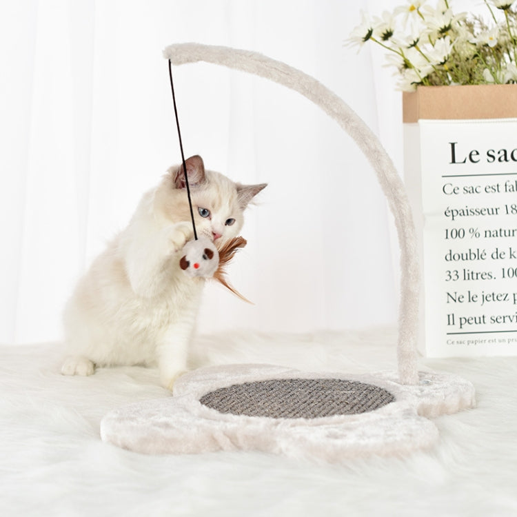 Cat Scratcher Toy Rubbing Device Solid Wood Furniture Pet Supplies