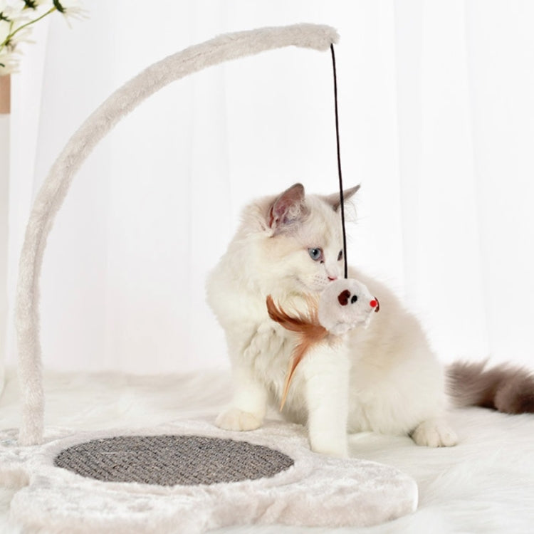 Cat Scratcher Toy Rubbing Device Solid Wood Furniture Pet Supplies