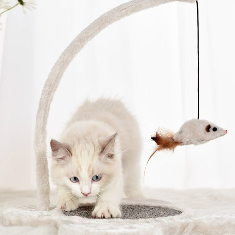 Cat Scratcher Toy Rubbing Device Solid Wood Furniture Pet Supplies