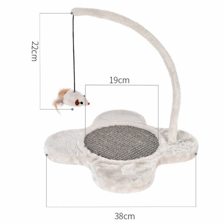 Cat Scratcher Toy Rubbing Device Solid Wood Furniture Pet Supplies