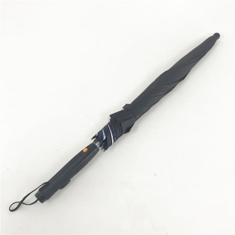Sunscreen Spray Fan Umbrella Anti-ultraviolet Sunshade Long Handle Sun and Rain Umbrella, Colour: Yellow
