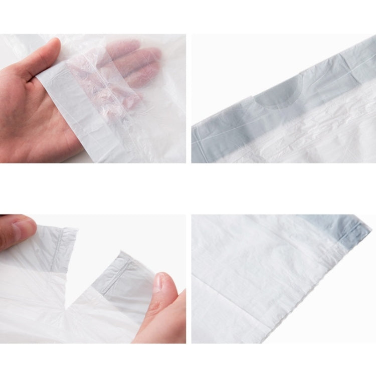 6 PCS Portable Drawstring Garbage Bag Thickened Household Disposable Automatic Closing Kitchen Plastic Bag