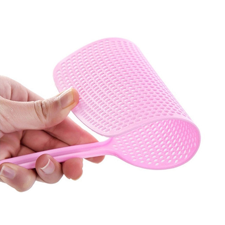 30 PCS Household Fly Swatter With Extended Handle Plastic Mosquito Swatter, Random Color Delivery