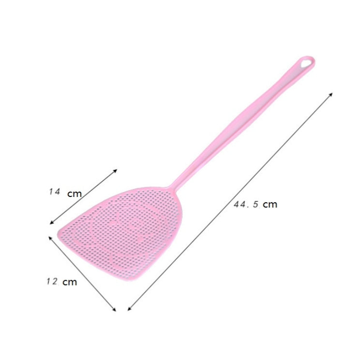 30 PCS Household Fly Swatter With Extended Handle Plastic Mosquito Swatter, Random Color Delivery