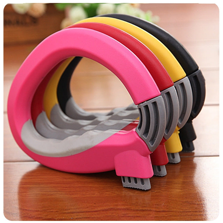 6 PCS Large-load Opening And Closing Type Vegetable Lift D Type Lifter, Size: 16.5x12.5cm, Random Colour Delivery