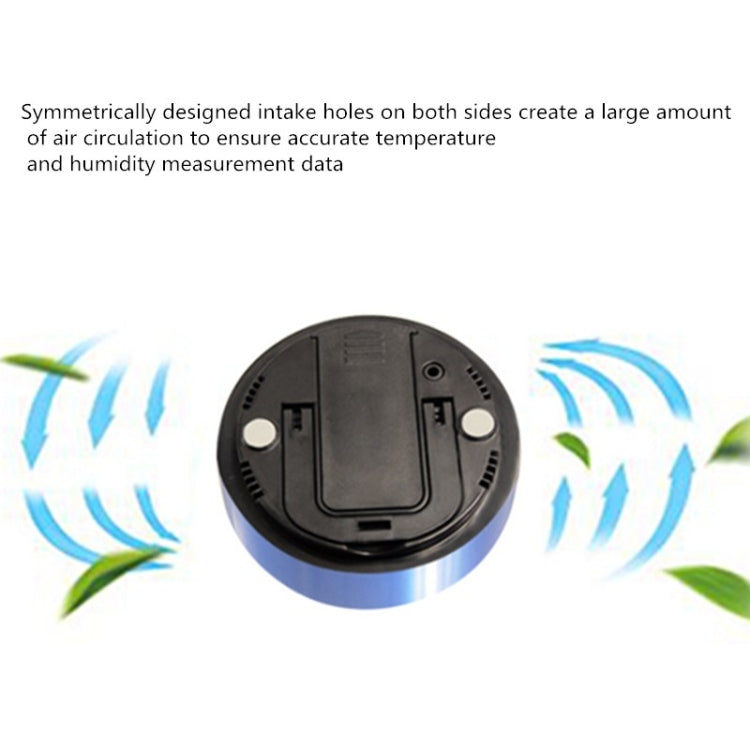3 in 1 Room Temperature Measurement + Probe Food Measurement + Countdown Function Multifunctional Thermometer(Black)