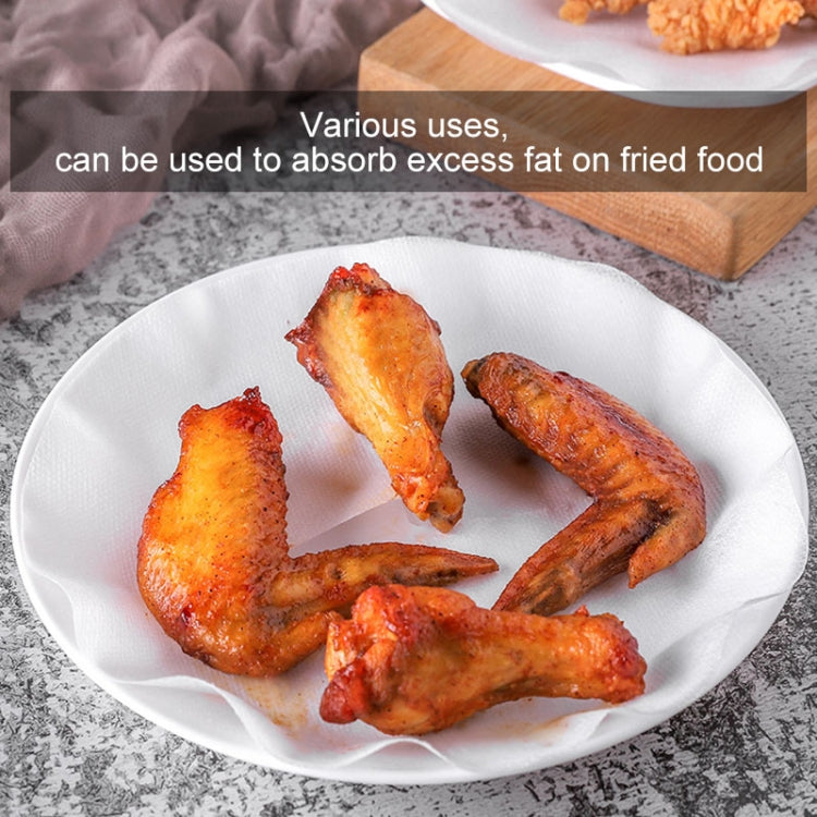 10 PCS Kitchen Edible Soup Frying Oil-absorbing Paper Food Baking Grease-free Paper