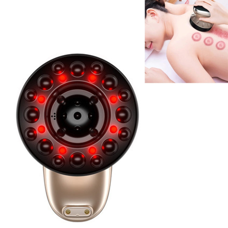 Electric Health Supplies Meridian Brush Massager to Dredge Lymphatic Negative Pressure Cupping and Scraping Instrument, Colour: Upgrade