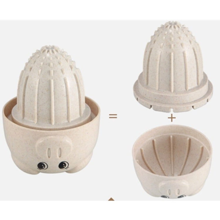 2 PCS Manual Juicer Small Portable Juicer Cup Mini Home Squeezer, Random Color Delivery