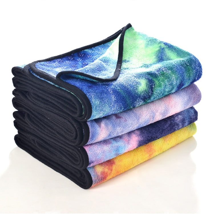 Microfiber Eco-friendly Non-slip Towel Foldable Yoga Mat Sports Drape, Size: 183 x 63cm