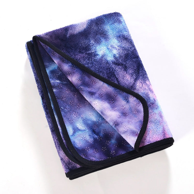 Microfiber Eco-friendly Non-slip Towel Foldable Yoga Mat Sports Drape, Size: 183 x 63cm