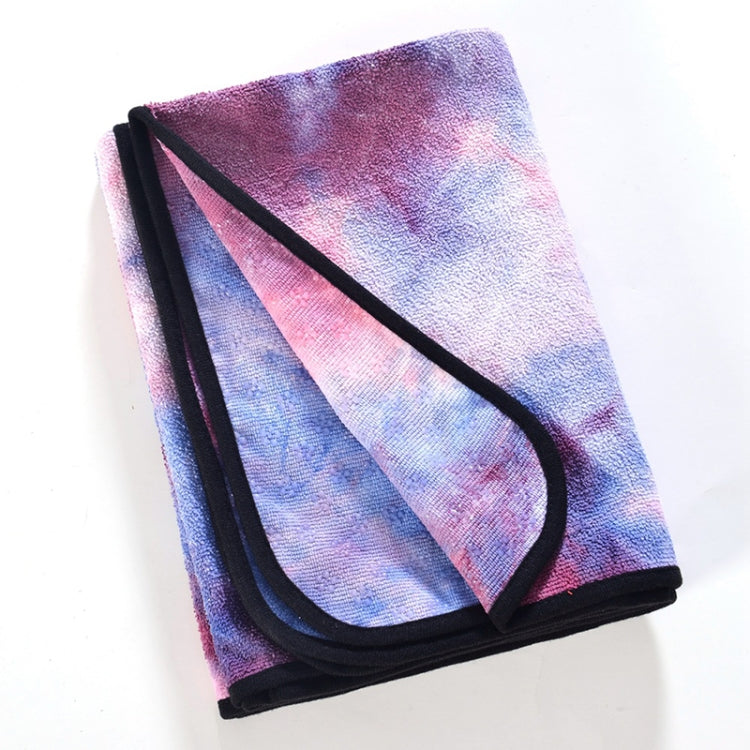Microfiber Eco-friendly Non-slip Towel Foldable Yoga Mat Sports Drape, Size: 183 x 63cm