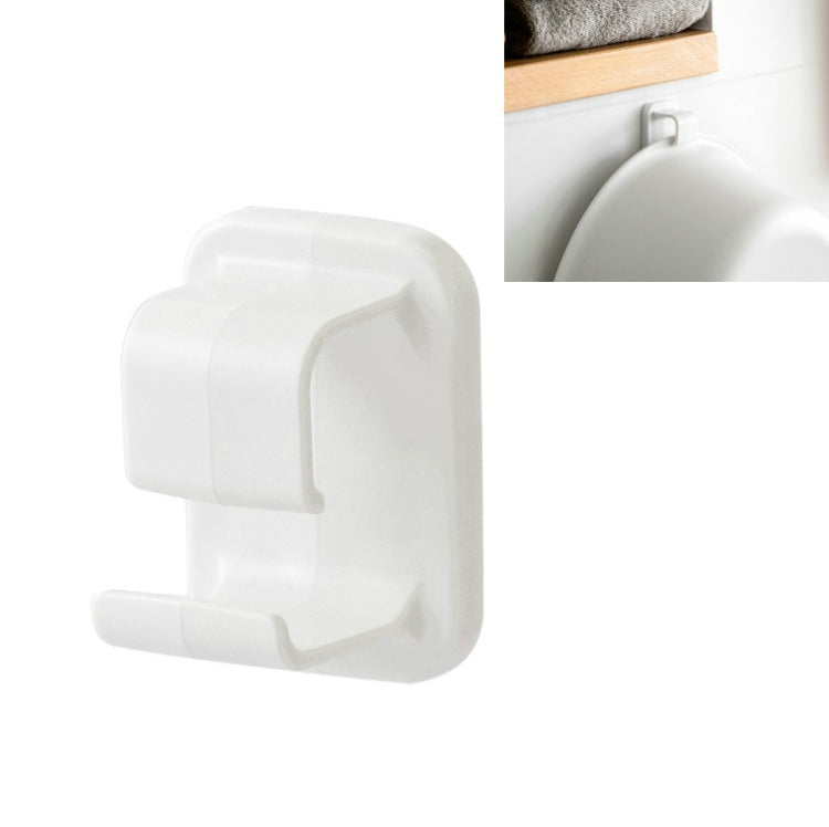 10 PCS Washbasin Hook Free Punching Bathroom Kitchen Household Washbasin Storage Rack