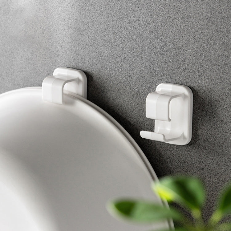 10 PCS Washbasin Hook Free Punching Bathroom Kitchen Household Washbasin Storage Rack