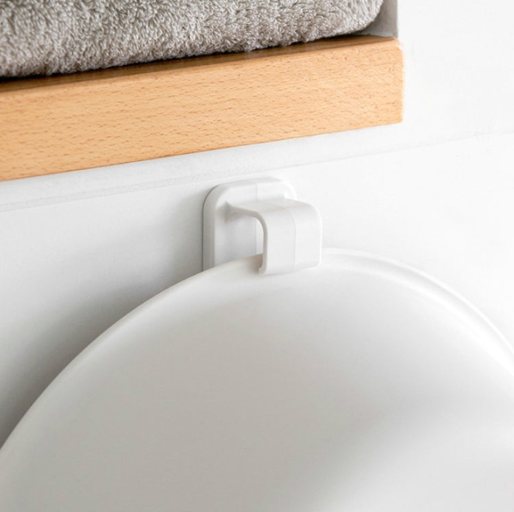 10 PCS Washbasin Hook Free Punching Bathroom Kitchen Household Washbasin Storage Rack