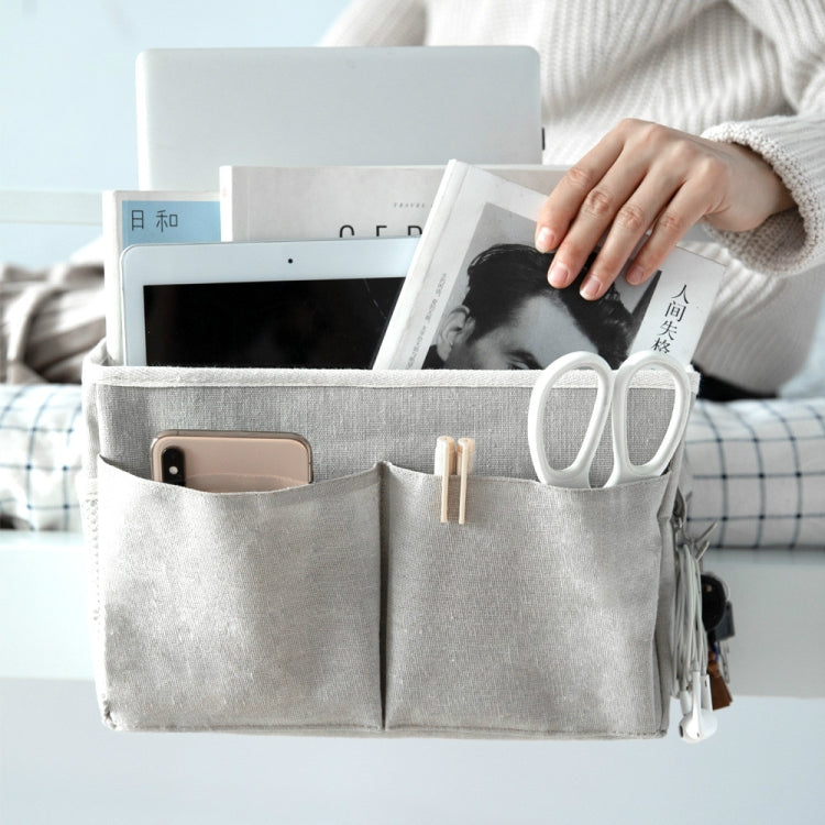 Dormitory Bedside Mobile Phone Storage Bag Hanging Sundries Basket