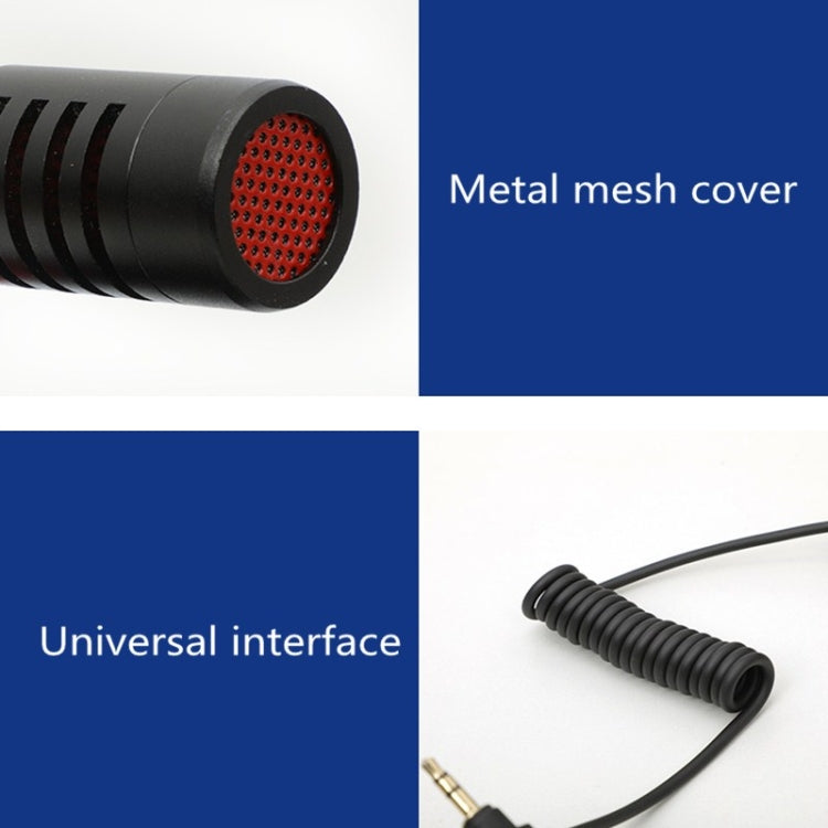 Mobile Phone SLR Camera Microphone Recording Interview Photography Video Radio Microphone