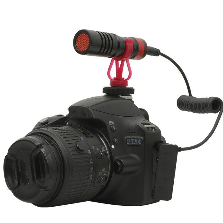 Mobile Phone SLR Camera Microphone Recording Interview Photography Video Radio Microphone