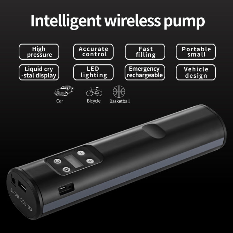 Portable Multifunctional Wireless Smart Car Air Pump Bicycle Motorcycle Electric Air Pump