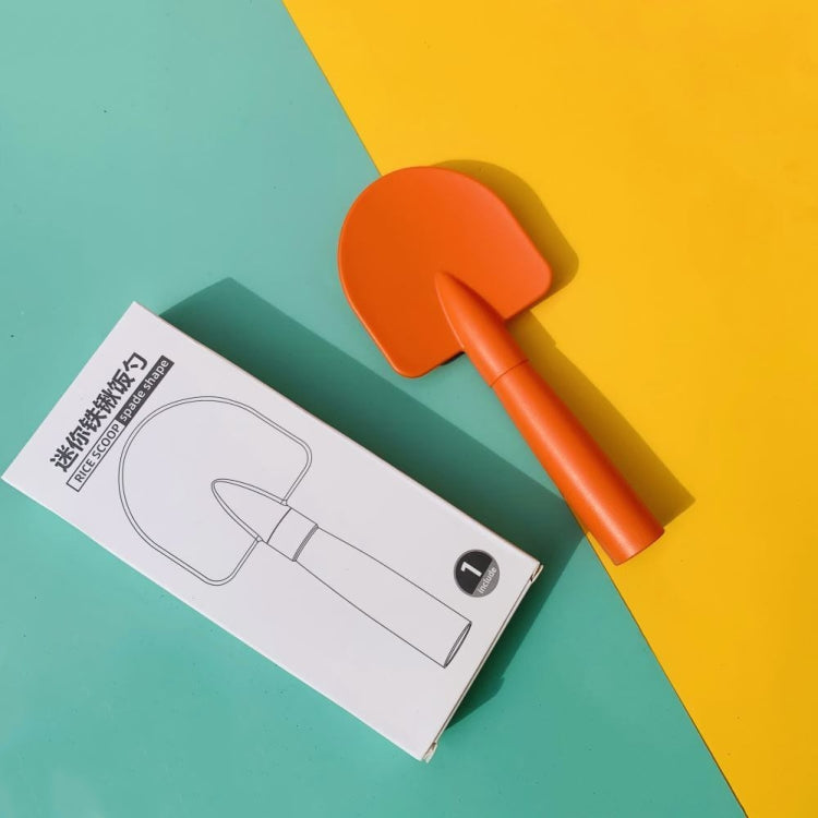 6 PCS Creative Shovel Shape Household Spoon Plastic Mixing Rice Spoon